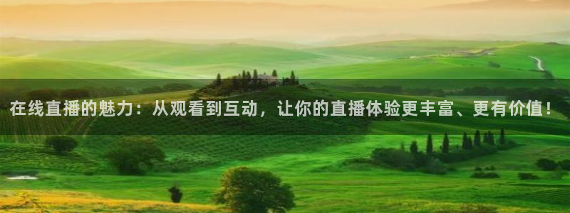 小九足球直播在线观看免费：在线直播的魅力：从观看到互动，让你的直播体验更丰富、更有价值！