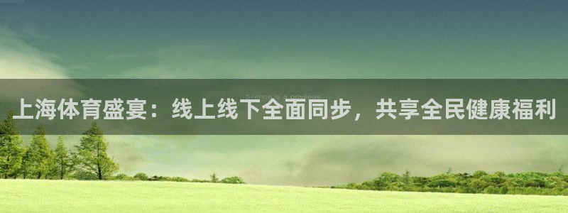 小九直播亚洲世预赛：上海体育盛宴：线上线下全面同步，共享全民健康福利